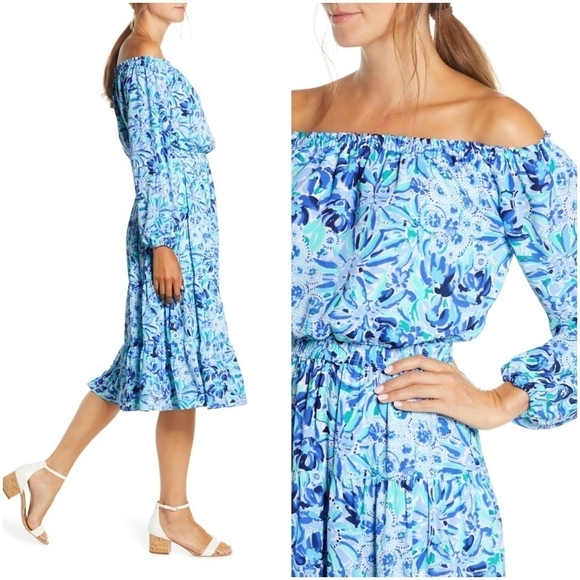 Lilly Pulitzer Jennie Midi Dress size S NWT - Picture 2 of 9